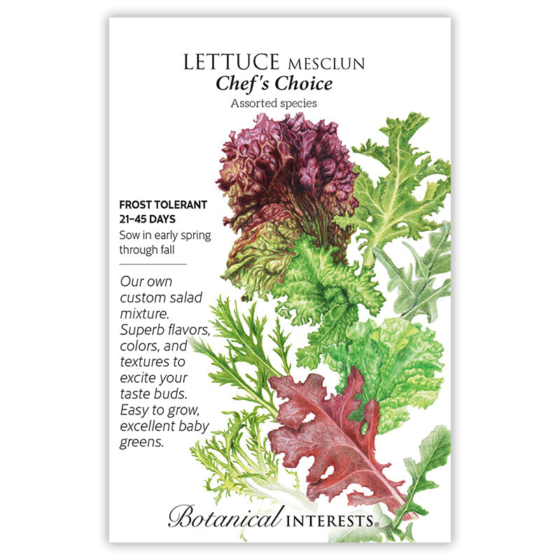 Chef's Choice Mesclun Lettuce Seeds