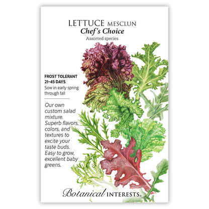 Chef's Choice Mesclun Lettuce Seeds