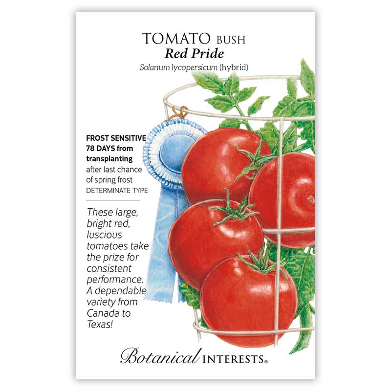 Red Pride Bush Tomato Seeds