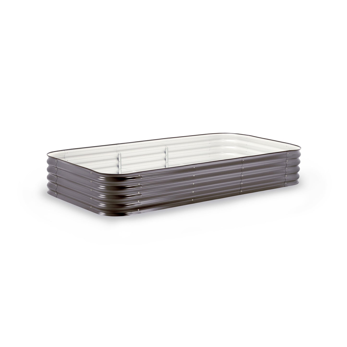 Large Modular Metal Raised Garden Bed Kit - 15” Tall