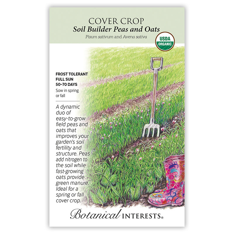 Soil Builder Peas and Oats Cover Crop Seeds