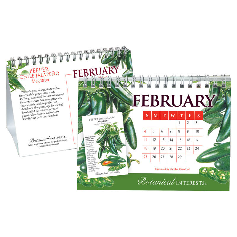 2024 Botanical Interests Desk Calendar