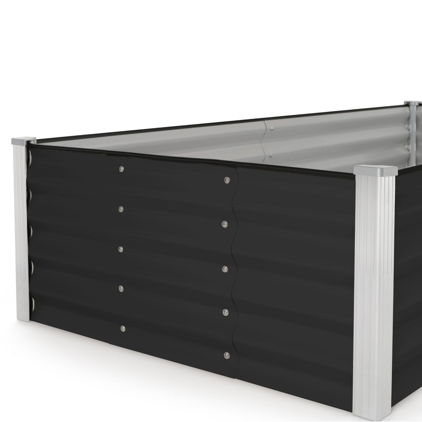 EasyAssemble Modular Metal Raised Garden Bed Kit - 15" Tall