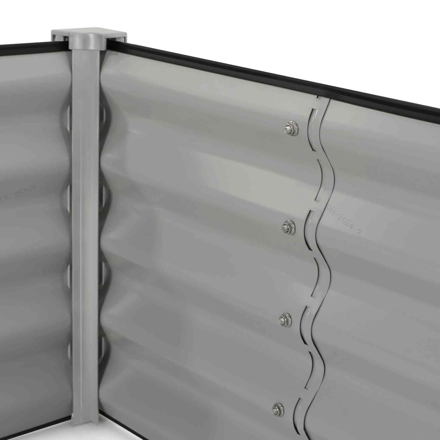 EasyAssemble Modular Metal Raised Garden Bed Kit - 15" Tall