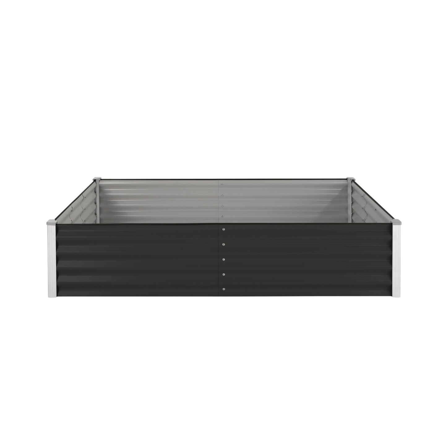 EasyAssemble Modular Metal Raised Garden Bed Kit - 15" Tall