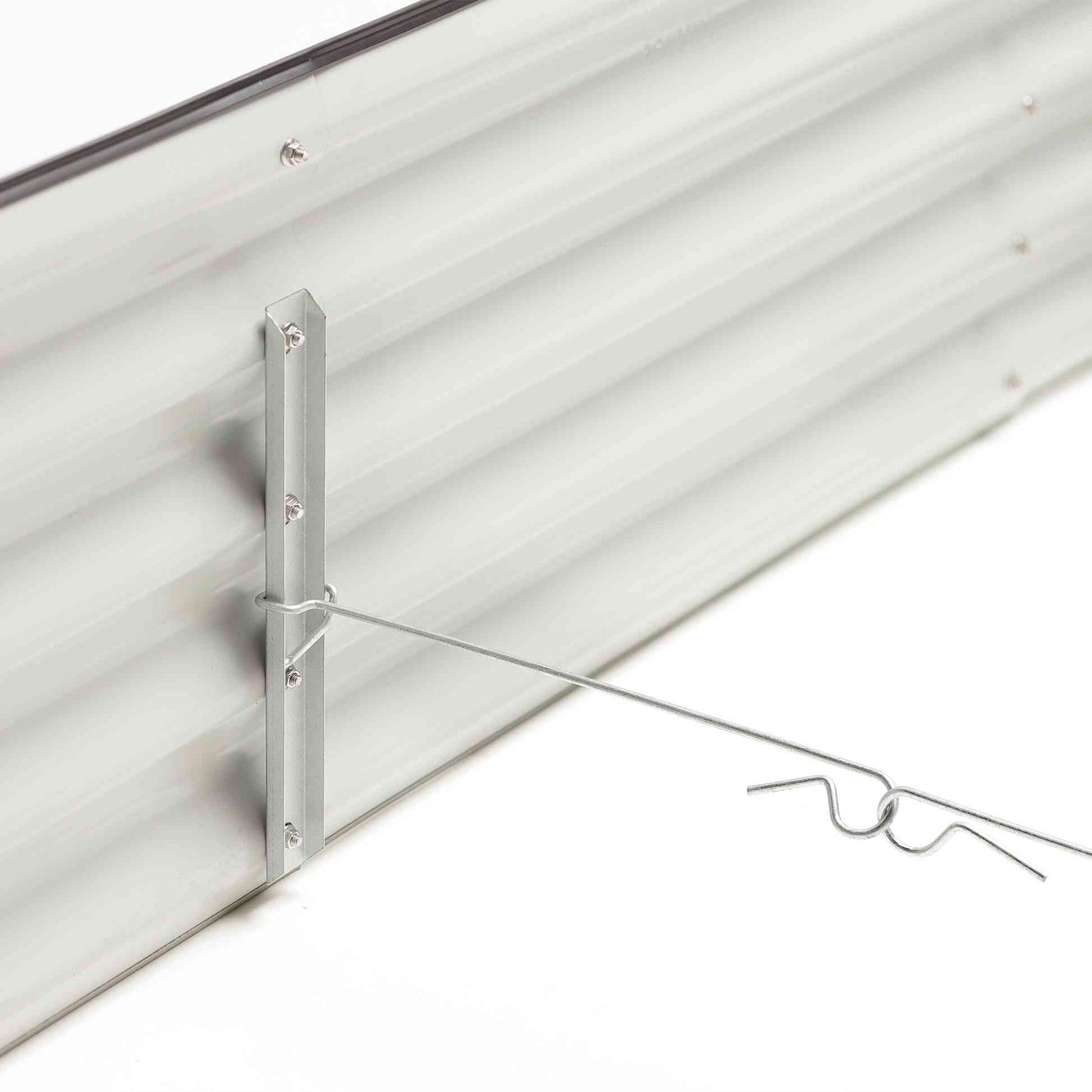 4-Pack Large Modular Metal Raised Garden Bed Kit - 15” Tall