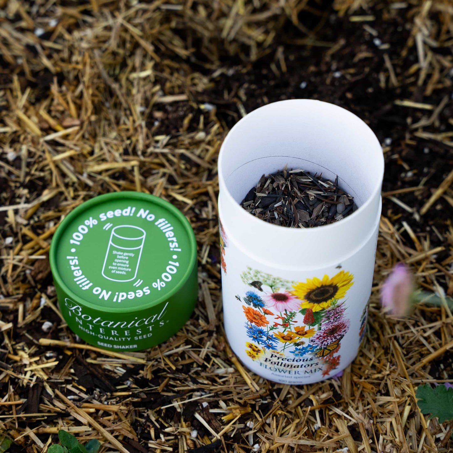 Precious Pollinators Flower Mix Seed Shaker