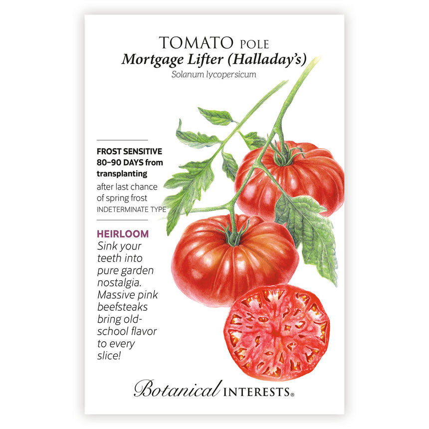Mortgage Lifter (Halladay's) Pole Tomato Seeds