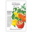 Sweet Bell Blend Sweet Pepper Seeds