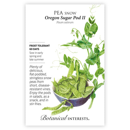 Oregon Sugar Pod II Snow Pea Seeds