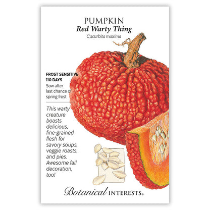 Red Warty Thing Pumpkin Seeds