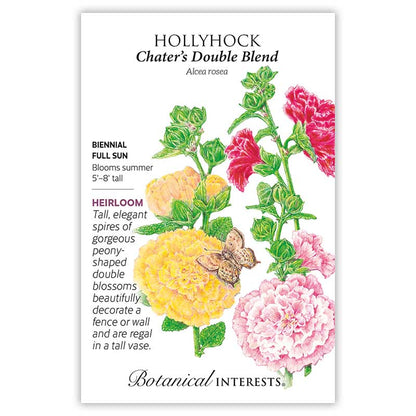 Chater's  Double Hollyhock Seeds