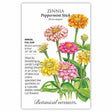 Peppermint Stick Zinnia Seeds