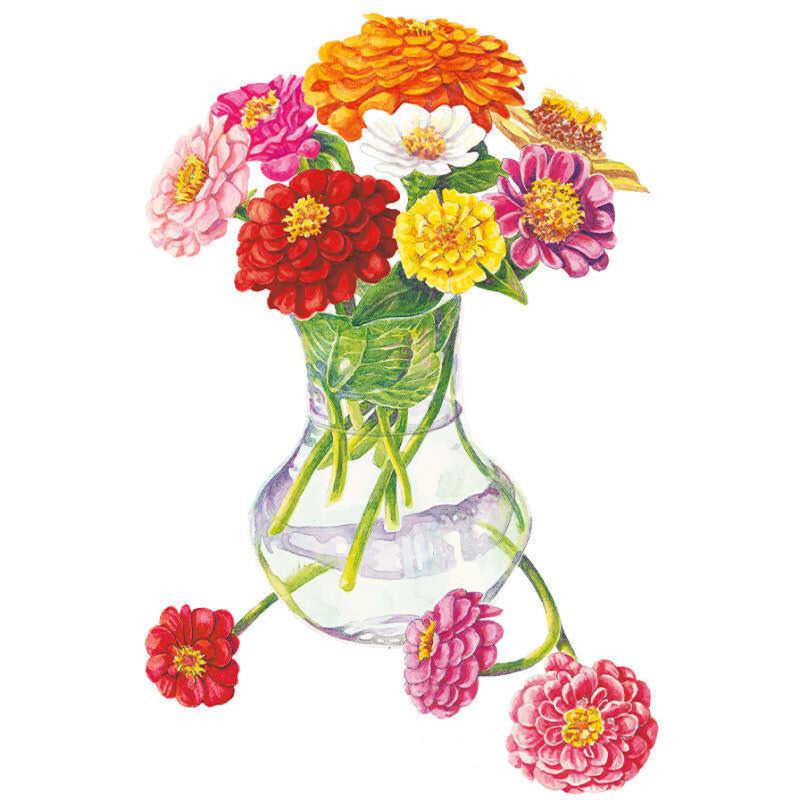 Cut and Come Again Zinnia Seeds