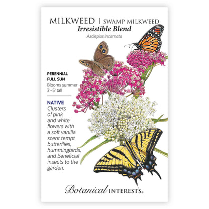 Irresistible Blend Milkweed/Butterfly Flower Seeds