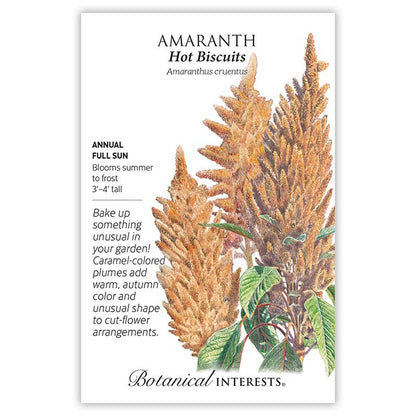 Hot Biscuits Amaranth Seeds