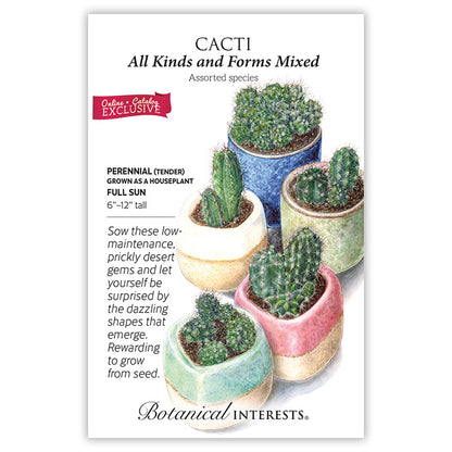 All Kinds and Forms Mixed Cacti Seeds