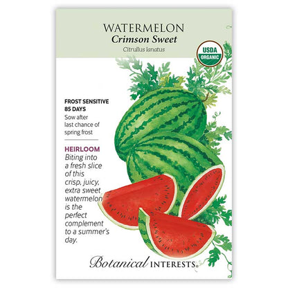 Crimson Sweet Watermelon Seeds