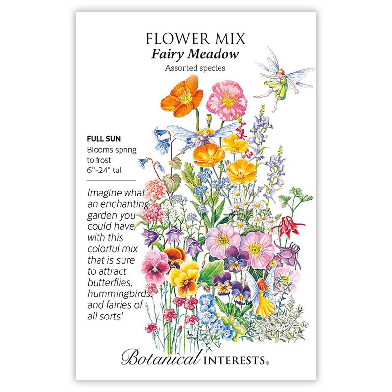 meadow flower seeds Fairy Meadow Flower Mix Seeds – Botanical Interests