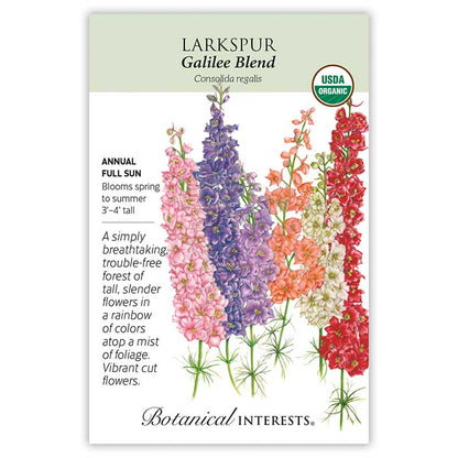 Galilee Blend Larkspur Seeds