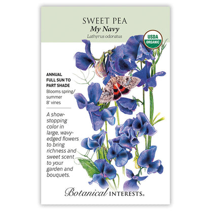 My Navy Sweet Pea Seeds