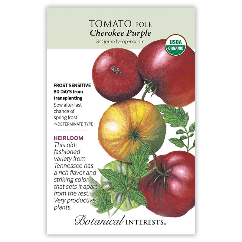 Cherokee Purple Pole Tomato Seeds