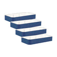4-Pack Jumbo Modular Metal Raised Garden Bed Kit - 15” Tall