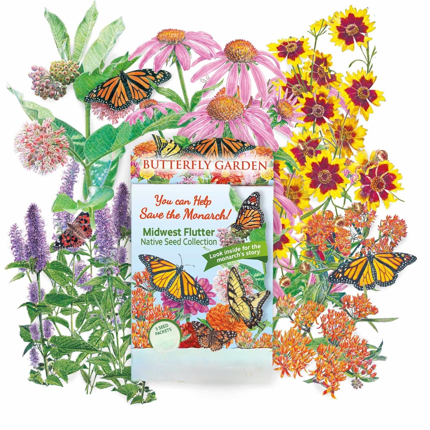 Midwest Flutter Butterfly Gift Set