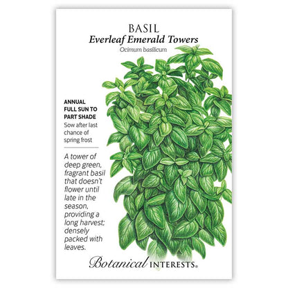 Everleaf Emerald Towers Basil Seeds