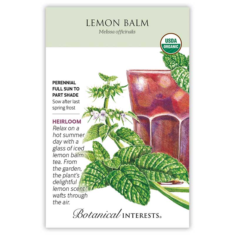 plant lemon balm seeds Lemon Balm Seeds