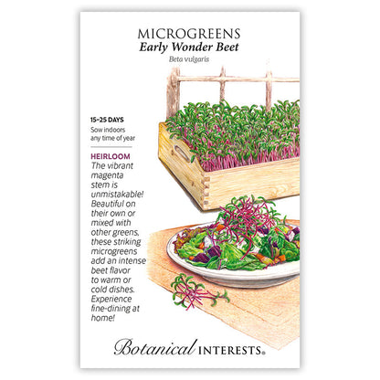 Early Wonder Beet Microgreens Seeds