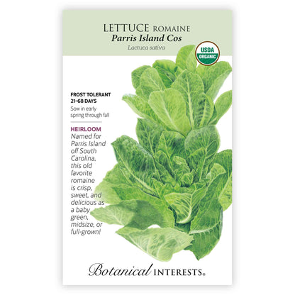 Parris Island Cos Romaine Lettuce Seeds