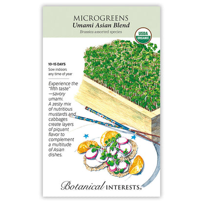 Umami Asian Blend Microgreens Seeds