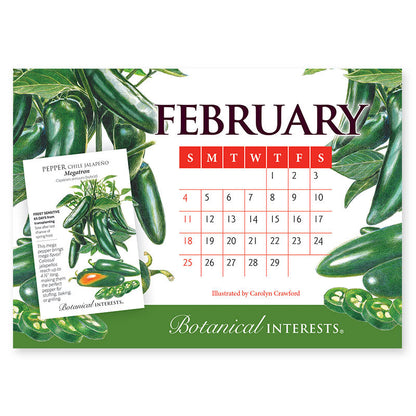 2024 Botanical Interests Desk Calendar