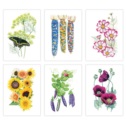 Botanical Art Notecard Set