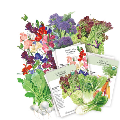 Cool Season Garden Seed Bundle