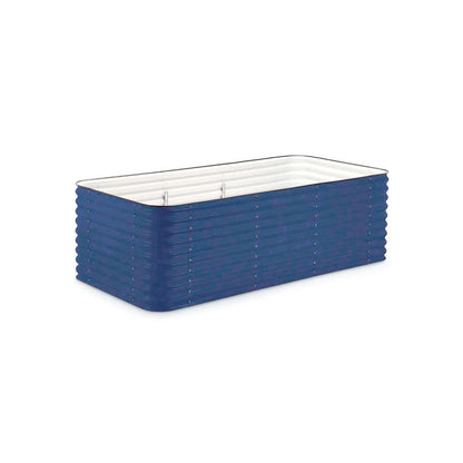Large Modular Metal Raised Garden Bed Kit - 29” Extra Tall