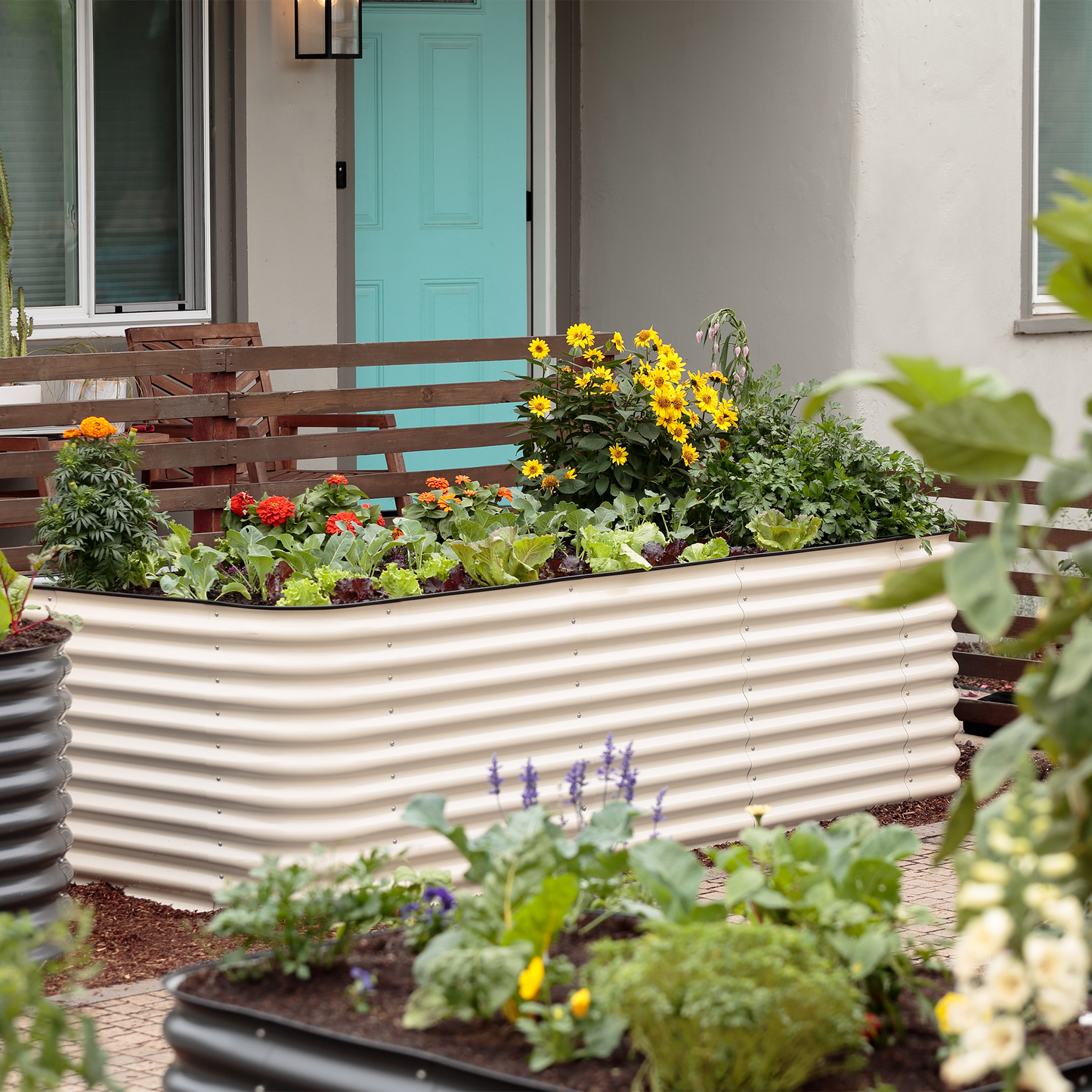 29” Tall Large Modular Raised Garden Bed