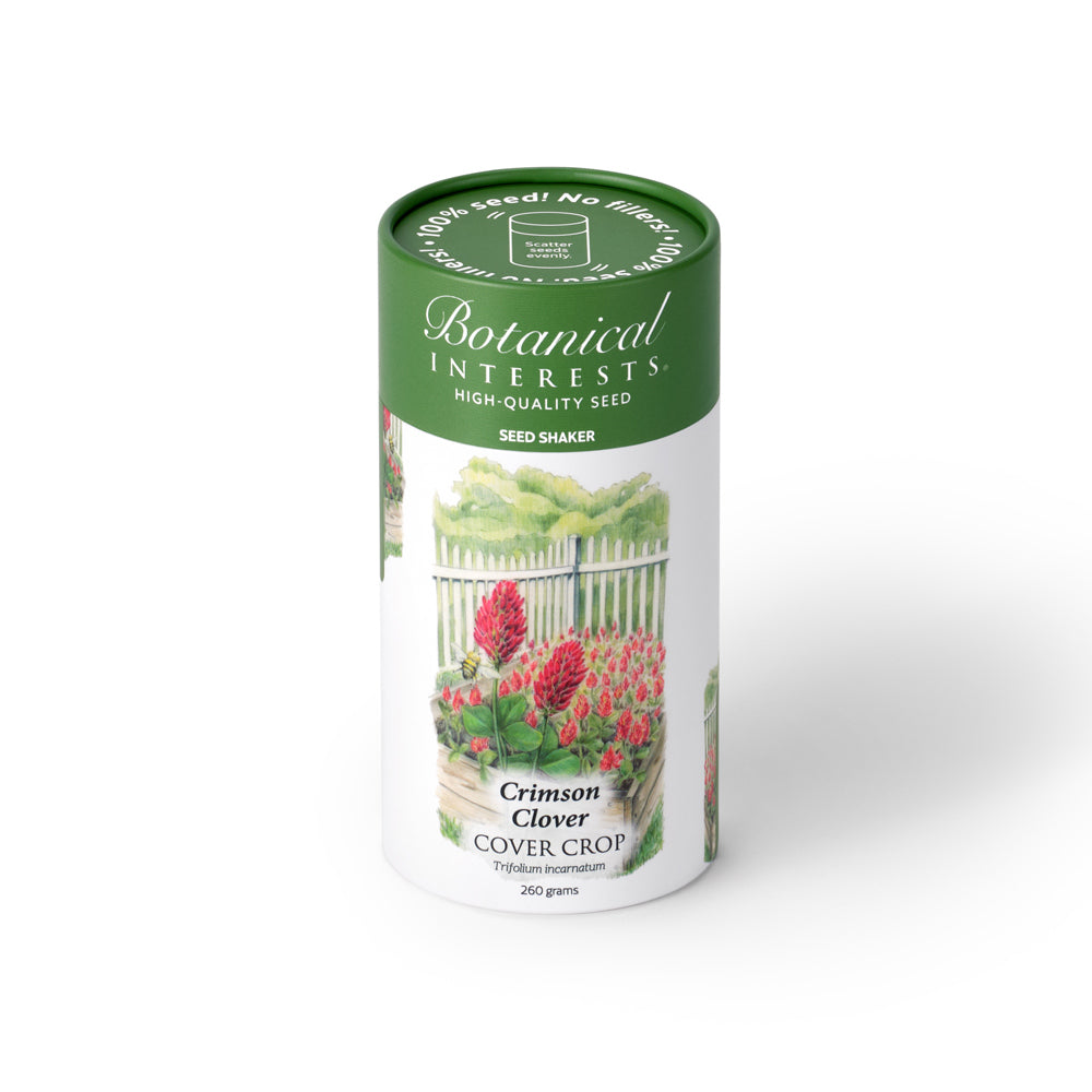 Cover Crop Crimson Clover Seed Shaker – Botanical Interests
