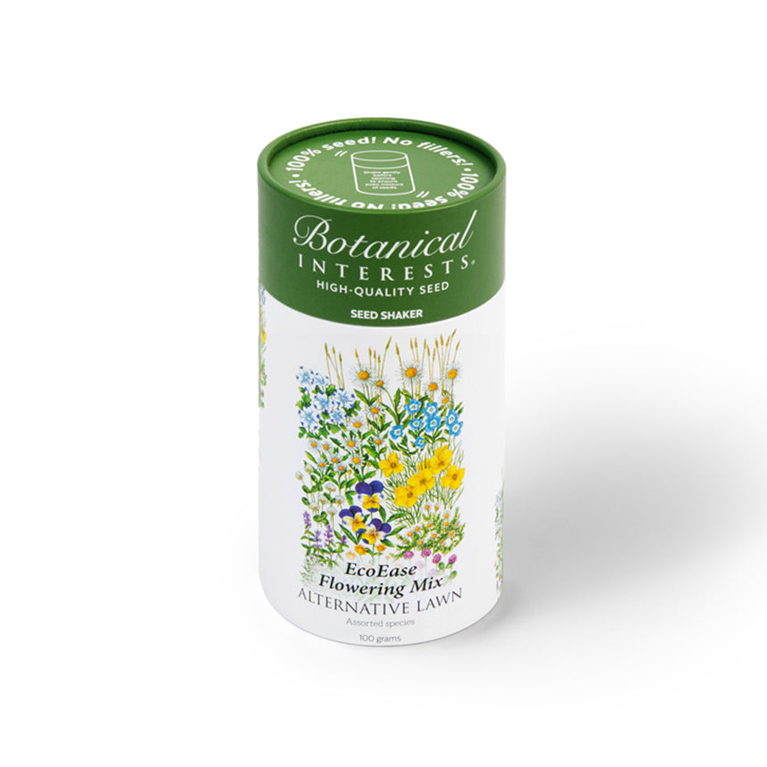 wildflower seed shaker EcoEase Flowering Mix Alternative Lawn Seed Shaker