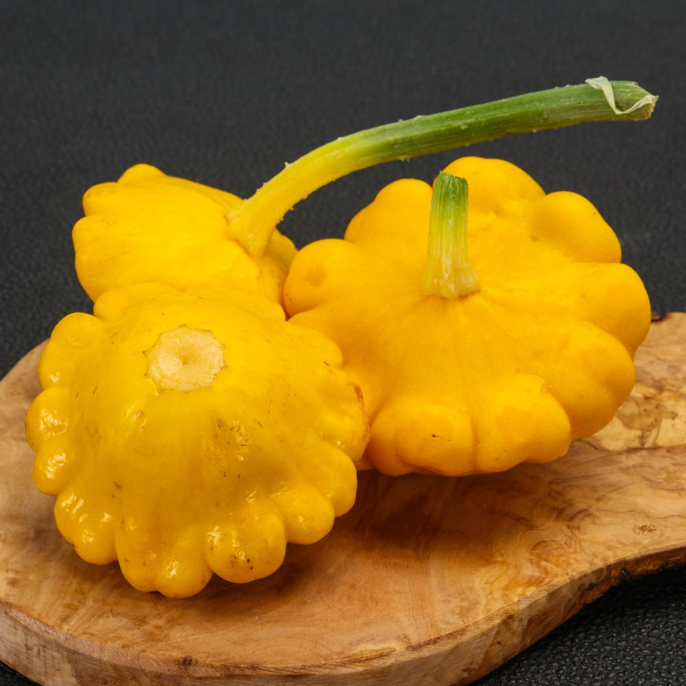 Gelber Englischer Summer (Patty Pan) Squash Seeds