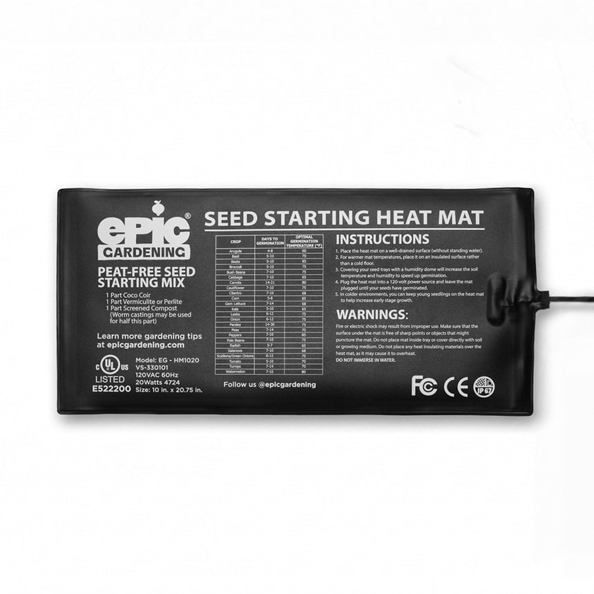Epic Seed Starting Heat Mat