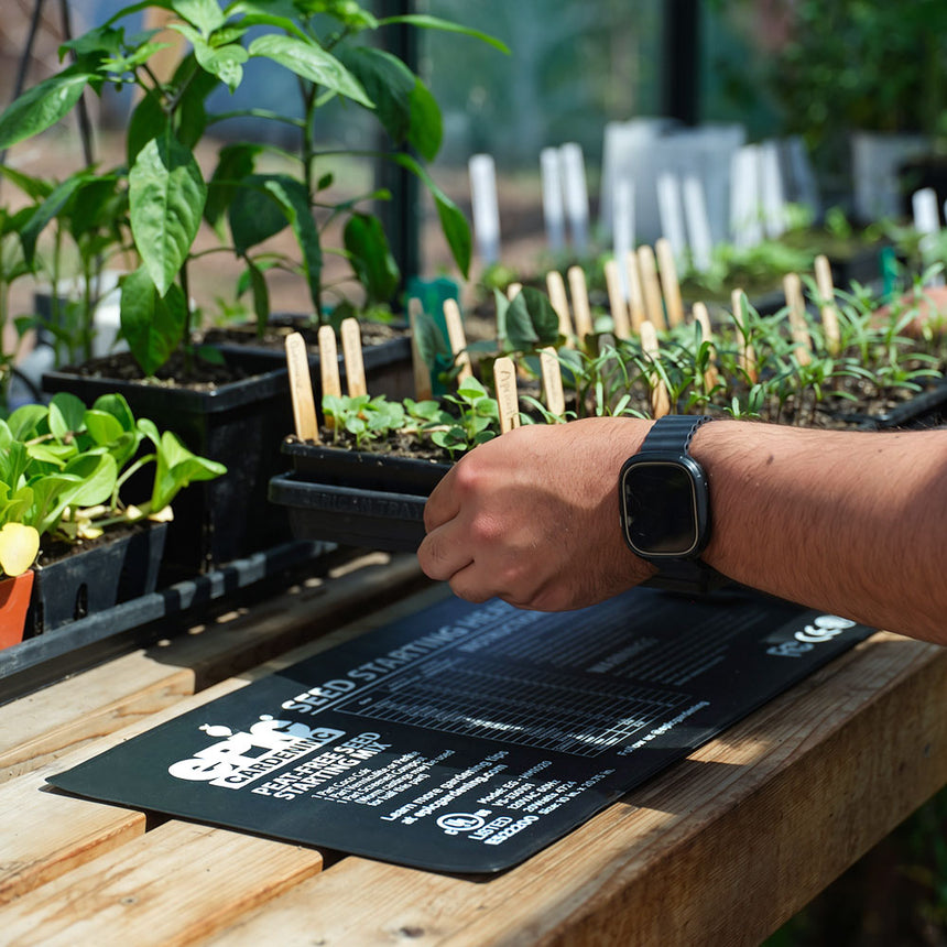 plant seed mats Epic Seed Starting Heat Mat