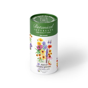 Midwest Prairie Splendor Flower Mix Seed Shaker