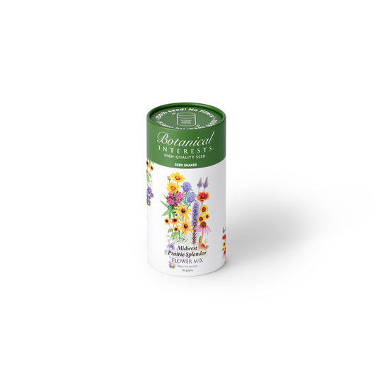 Midwest Prairie Splendor Flower Mix Seed Shaker