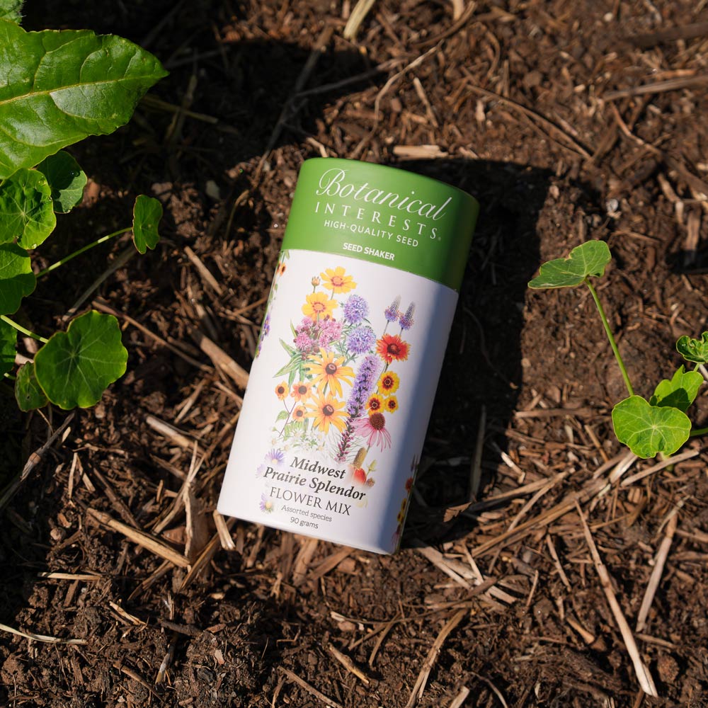 Midwest Prairie Splendor Flower Mix Seed Shaker – Botanical Interests