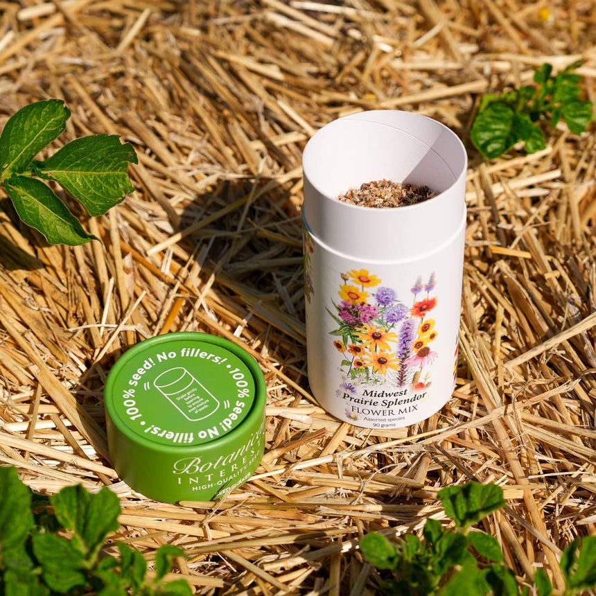 Midwest Prairie Splendor Flower Mix Seed Shaker