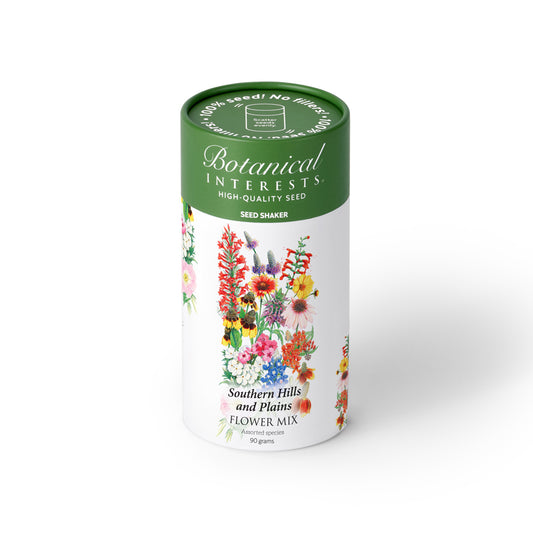Southern Hills and Plains Flower Mix Seed Shaker