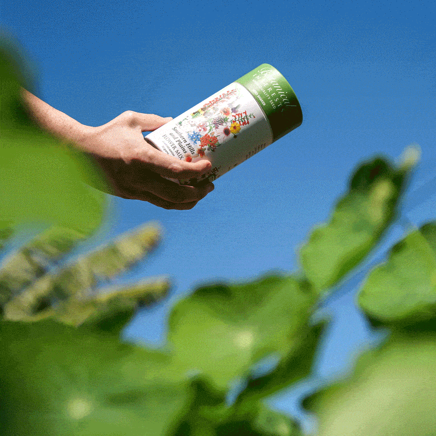 Southern Hills and Plains Flower Mix Seed Shaker