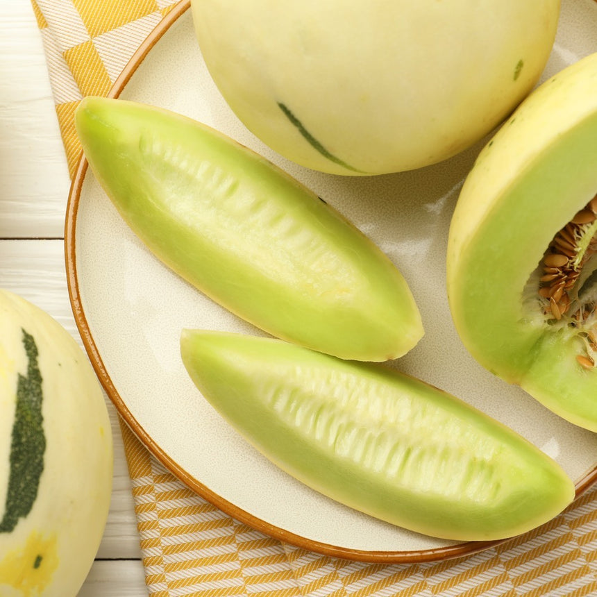 plant honeydew seeds Sweet Delight Honeydew Melon Seeds